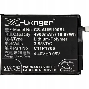 Cameron Sino Asus ZenFone Max Pro M1 C11P1706 1ICP5/65/87) 4900mAh 18.87Wh Li-Polymer 3.85V - Baterie do telefonów - miniaturka - grafika 1