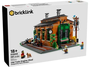 LEGO BrickLink 910033 Stara lokomotywownia - Klocki - miniaturka - grafika 1