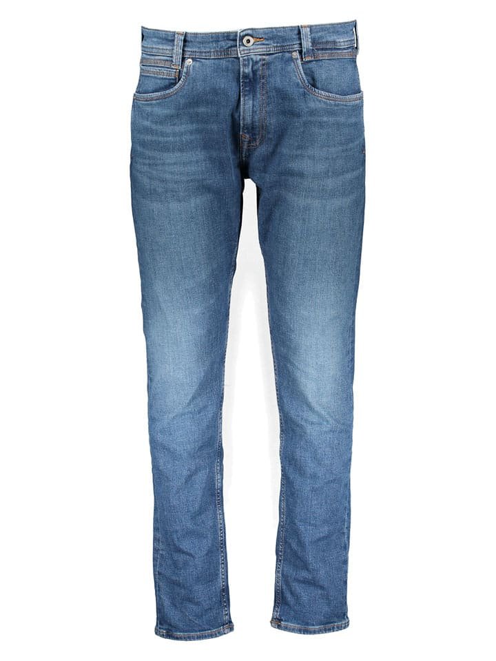 Pepe Jeans Dżinsy - Tapered fit - w kolorze niebieskim