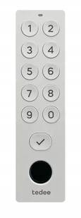tedee Keypad PRO, White - Pozostałe akcesoria do telefonów - miniaturka - grafika 1