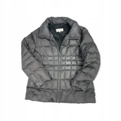 Kurtki damskie - Pikowana kurtka damska czarna CALVIN KLEIN XL - Calvin Klein - miniaturka - grafika 1