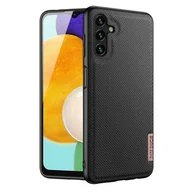 Etui i futerały do telefonów - Dux Ducis Fino etui pokrowiec pokryty nylonowym materiałem Samsung Galaxy A13 5G czarny - miniaturka - grafika 1
