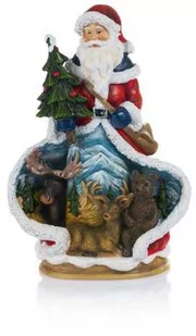 Święty Mikołaj - zwierzęta leśne - Decorato - Ikony i obrazy sakralne - miniaturka - grafika 1