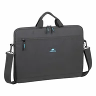Torby na laptopy - Rivacase 5516 torba na laptop 39,6 cm (15.6") Aktówka Czarny - miniaturka - grafika 1