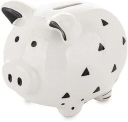 Skarbonka ceramiczna słoń słonik 9x8,5x12 165780 - Skarbonki - miniaturka - grafika 1