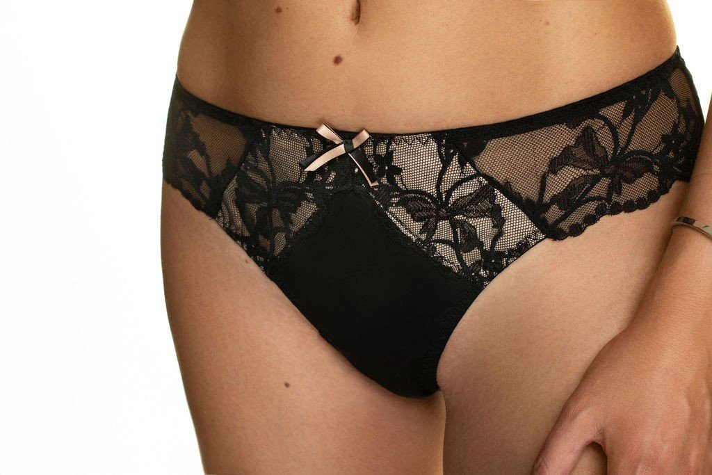 Stringi VICTORIA - czarne