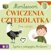 Literatura popularno naukowa dla młodzieży - Montessori Ćwiczenia czterolatka - miniaturka - grafika 1