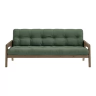 Sofy i kanapy - Zielona rozkładana sofa 204 cm Grab – Karup Design - miniaturka - grafika 1