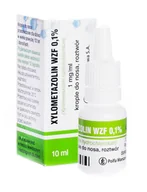Przeziębienie i grypa - Polfa Xylometazolin 0,1% 10 ml - miniaturka - grafika 1