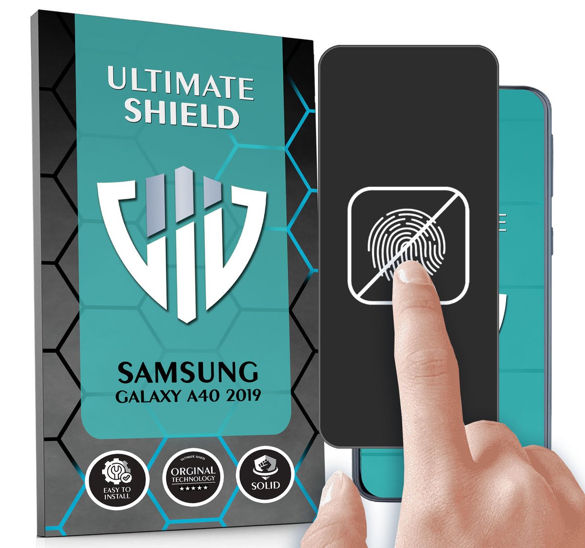FOLIA DO SAMSUNG GALAXY A40 2019 HYDROŻELOWA MATOWA CAŁY EKRAN 5D