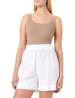 Spodenki damskie - ONLY Onltokyo Hw Linen Blend PNT Noos szorty damskie, Bright White, M - miniaturka - grafika 1