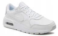 Sneakersy damskie - Nike Buty Damskie Sportowe Sneakersy Air Max białe stylowy klasyk 38,5 Eu - miniaturka - grafika 1