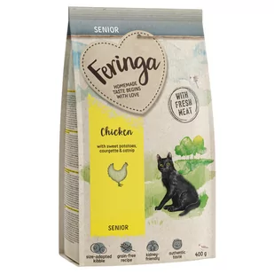 Feringa Senior, kurczak (nowa receptura) - 400 g - Sucha karma dla kotów - miniaturka - grafika 1