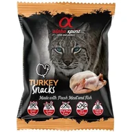 Przysmaki dla kotów - Alpha Spirit Alpha Spirit SNACKS TURKEY 50g KOT przysmak z indyka - miniaturka - grafika 1