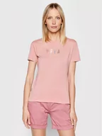 Koszulki i topy damskie - Dare2B T-Shirt Unwind DWT589 Różowy Regular Fit - miniaturka - grafika 1