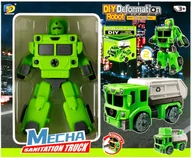 Figurki dla dzieci - Mega Creative, Robot auto, 3w1 do skręcania, 498832 - miniaturka - grafika 1