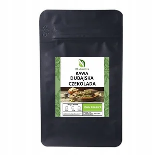Kawa smakowa ziarnista DUBAJSKA CZEKOLADA 100 % Arabica 200g - Cappuccino i kawy smakowe - miniaturka - grafika 1