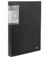 Teczki i skoroszyty - Teczka A4 z 40 koszulkami Clear Book prążki Patio PT-PAT1134-81030 - miniaturka - grafika 1