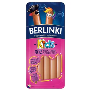 Berlinki Kids Parówki 120 g - Kiełbasa i wędliny - miniaturka - grafika 1