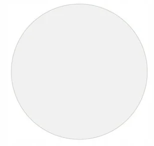 Podkładka Na Stół Okrągła Mata Elastyczna Bezbarwna Fi 60 1Mm Nawymiar - Podkładki na biurko - miniaturka - grafika 1