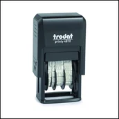 Datowniki - Trodat 70381 pieczątka firmowa Samotuszujący Datownik Guma - miniaturka - grafika 1