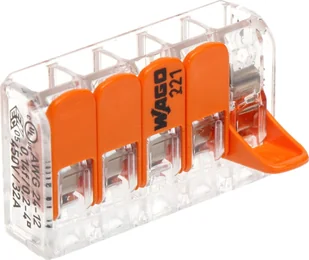 Wago KOSTKA ELEKTRYCZNA WAGO-221-415*P25 - Kostki, złączki, wtyczki - miniaturka - grafika 1