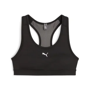 Damski Stanik sportowy PUMA 4KEEPS BRA - P 52531701 – Czarny - Biustonosze - miniaturka - grafika 1