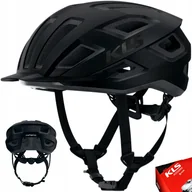 Kaski rowerowe - Kask rowerowy Kellys Dynamic II M/L (55-58 cm) black - miniaturka - grafika 1