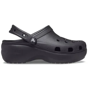 Crocs Classic Damskie Platform Clog - Klapki i japonki damskie - miniaturka - grafika 1