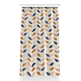 Zasłona gotowa Skandynawski wzór do pokoju 150x260, Fabricsy - Zasłony - miniaturka - grafika 1