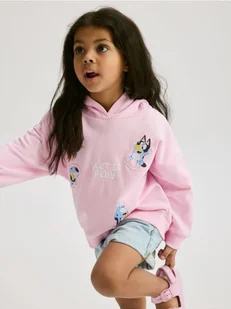 Reserved - Bluza Bluey - różowy - Bluzy dla dziewczynek - miniaturka - grafika 1