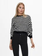 Swetry damskie - ONLY Sweter 15235973 Écru Regular Fit - miniaturka - grafika 1