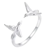 Pierścionki - Pierścionek Srebrny - PIERŚCIONEK ZIMORODKI - miniaturka - grafika 1