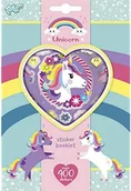 Pasmanteria - Totum, Zestaw naklejek z jednorożcem, 4 ark. - miniaturka - grafika 1