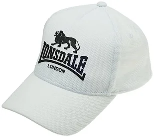 Lonsdale Czapka beckbury, biały/czarny, jeden rozmiar, 114965 - Czapki damskie - miniaturka - grafika 1