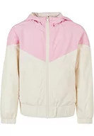 Kurtki i płaszcze dla dziewczynek - Urban Classics Damska wiatrówka dla dziewcząt Arrow, różowy/biały piasek, 158/164 cm - miniaturka - grafika 1