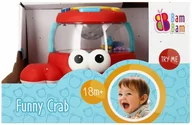 Grzechotki dla dzieci - Muzyczny Krabik Bam Bam - miniaturka - grafika 1