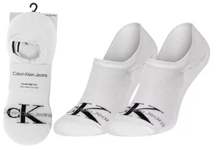 CALVIN KLEIN SKARPETKI STOPKI 1 PARA WHITE 701218733 001 - Rozmiar: 40-46 - Skarpetki męskie - miniaturka - grafika 1