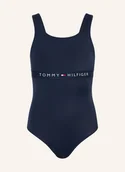 Stroje kąpielowe dla dziewczynek - Tommy Hilfiger Kostium Kąpielowy blau - TOMMY HILFIGER - miniaturka - grafika 1
