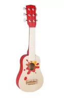 Instrumenty muzyczne dla dzieci - ClassicWorld ClassicWorld, gitara drewniana z gwiazdą - miniaturka - grafika 1