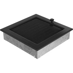 Parkanex kominkowa czarna żaluzja 22x22 wentylacyjna - Kratki wentylacyjne - miniaturka - grafika 1