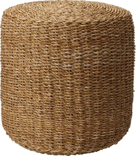 vidaXL Home&Styling Puf okrągły, naturalny, 40x38 cm, trawa morska - Pufy i podnóżki - miniaturka - grafika 1