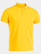 Koszulki sportowe męskie - Joma Funkcyjna koszulka polo w kolorze żółtym - miniaturka - grafika 1
