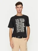 Koszulki męskie - REPLAY T-Shirt M6933 .000.23732P Czarny Regular Fit - miniaturka - grafika 1