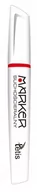 Markery do tablic - Tetis Marker suchościeralny czerwony KM110-CO (12szt) - - miniaturka - grafika 1