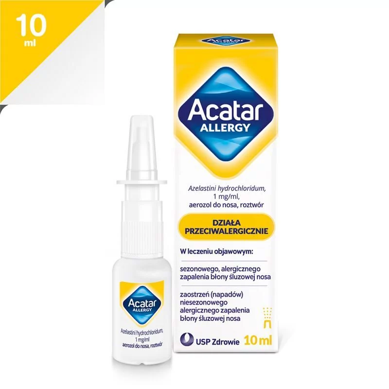 USP ZDROWIE Acatar Allergy aerozol do nosa 10 ml | DARMOWA DOSTAWA OD 199 PLN!