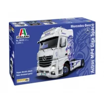 Model plastikowy Mercedes Benz Actros MP4 Show Truck - Kolekcjonerskie modele pojazdów - miniaturka - grafika 1