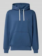 Bluzy męskie - Bluza z kapturem o kroju oversized z mieszanki bawełny - miniaturka - grafika 1