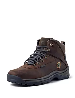 Botki męskie - Timberland White Ledge WP Mid Gaucho 12135 męskie buty sportowe Outdoor, kolor: Dark Brown, rozmiar: jeden rozmiar TB012135214 - grafika 1