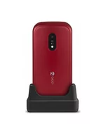 Telefony komórkowe - Doro 6040 Czerwony - miniaturka - grafika 1
